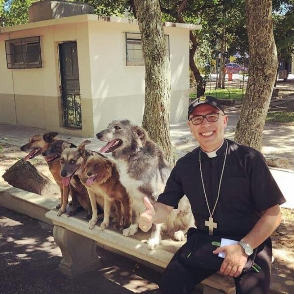 Божьи твари: бразильский священник превратил церковь в собачий приют