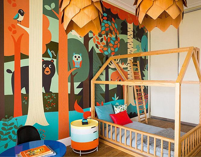Потрясающие интерьерные идеи для детской комнаты