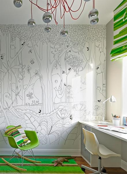 Потрясающие интерьерные идеи для детской комнаты