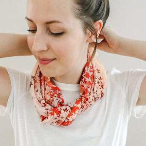 Как красиво завязать платок и шарф на шее: 6 интересных способов