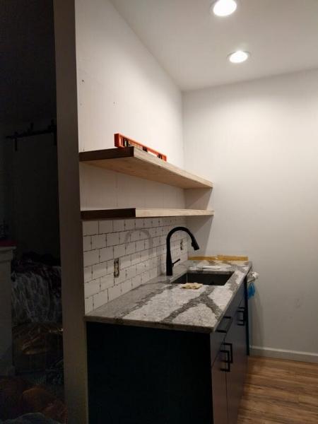 До и после: ремонт кухни в маленькой квартире-студии
