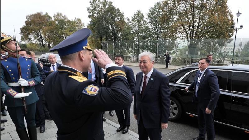 Токаев прибыл в Большой Кремлевский дворец